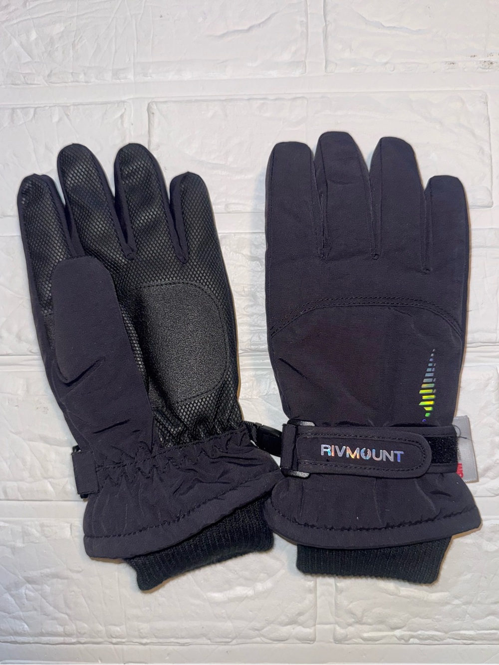 rivmount Kids Winter Gloves Boys Girls
Black L (8-10)